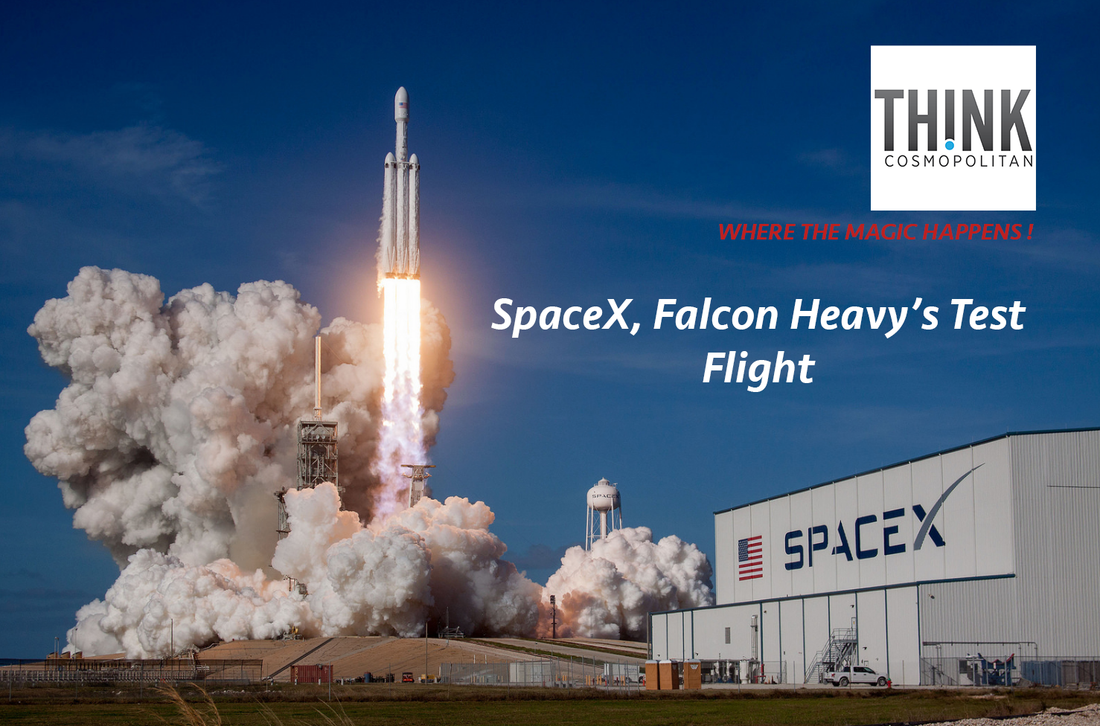 SpaceX, Falcon Heavy's Test Flight